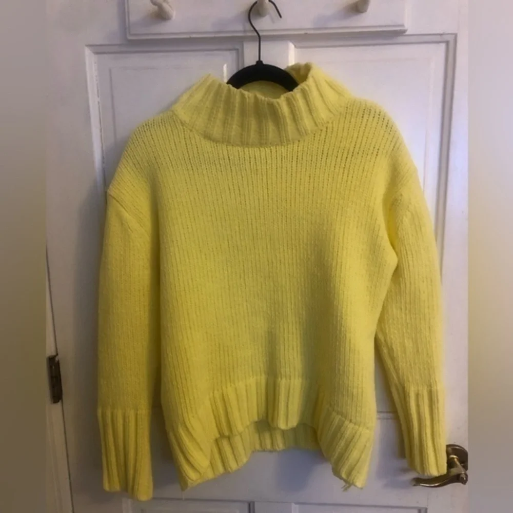 Philosophy Yellow High Neck Sweater